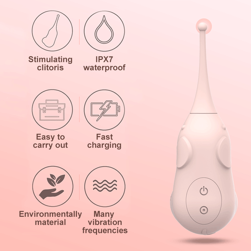 Powerful G-Spot Vibrator Clitoris Nipple Stimulator