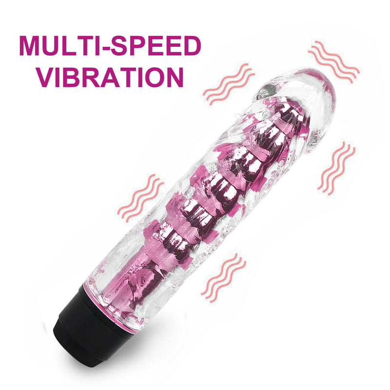 Realistic Jelly G-Spot Dildo Vibrator